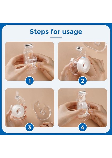 Hediye Paketlemede Kullanım Için Dağıtıcılı ve Yedekli Şeffaf Bant (Yurt Dışından) fırsatları