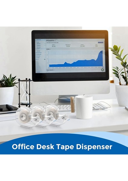 Hediye Paketlemede Kullanım Için Dağıtıcılı ve Yedekli Şeffaf Bant (Yurt Dışından) indirimleri