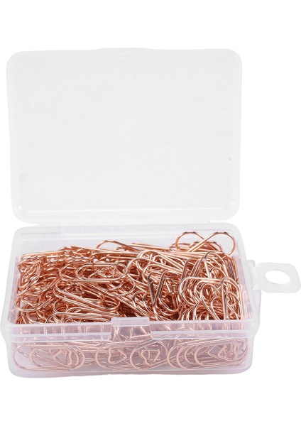 150 Adet Gül Altın Sevimli Ataç Kalp Şeklinde Ataç (Yurt Dışından) fırsatları