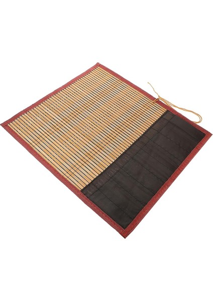 Rulo Fırça Kalem Perde Bambu Kalem Rulo Saklama Kalem Çantası (Yurt Dışından)