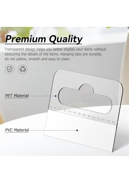 Askı Sekmeleri, 200 Adet Şeffaf Yapışkan Askı Sekmeleri (Yurt Dışından) modelleri