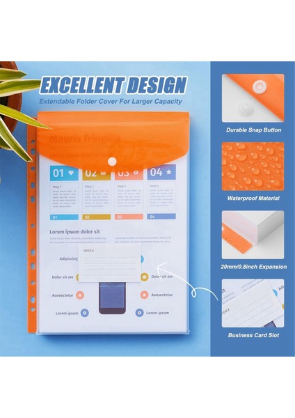 12 Paket Genişletilebilir Klasörler Plastik Zarflar Klasörler (Yurt Dışından) fiyatları