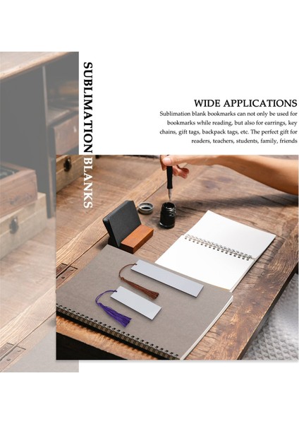 30 Adet Sublimasyon Boş Ayraçlar, Ürünler Dıy Ayraç Projeleri (Yurt Dışından) indirimleri