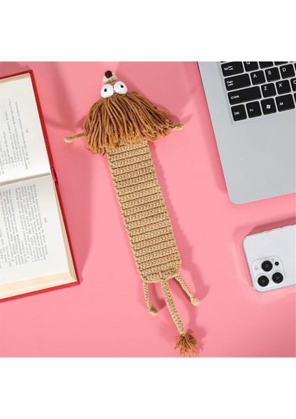 3D Hayvan Karikatür Kitap Ayracı Tığ Işi El Yapımı Kitap Ayracı A (Yurt Dışından) fırsatları