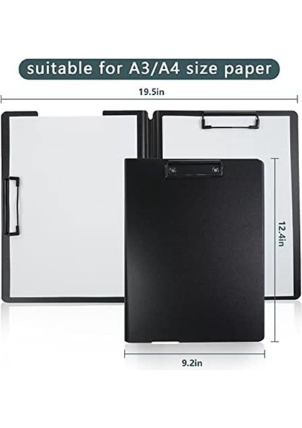 Depolama Alanlı Pano 6'lı Paket, Katlanabilir Pano Klasörü (Yurt Dışından) indirimleri