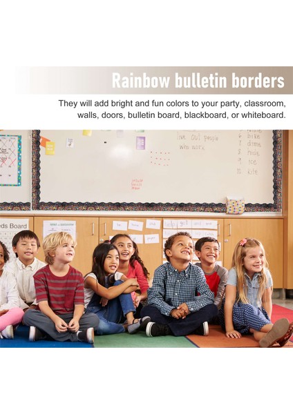 Bülten Sınırları Çıkartmaları 65 Ft Bülten Panosu/siyah Tahta Süslemesi Için (Yurt Dışından) indirimleri