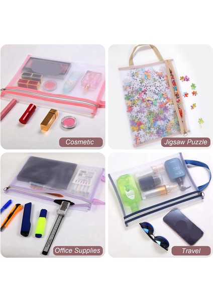 Örgü Fermuarlı Kese Çantaları 12 Parça, Fermuarlı Örgü Çantalar (Yurt Dışından) indirimleri