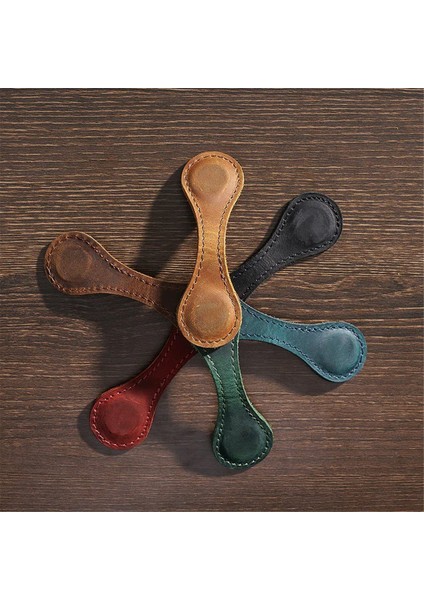 El Dikişli Pu Deri Manyetik Ayraç Siyah (Yurt Dışından) modelleri