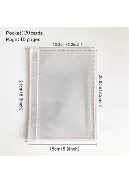 Albüm Fotoğraf Kartları Kitap Toplama, 80 Kart 4 Izgara (Yurt Dışından) indirimleri