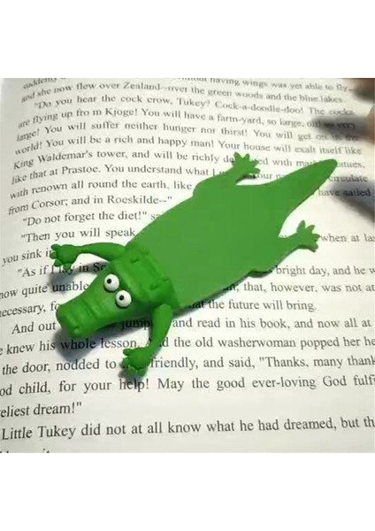 Komik Ezilmiş Hayvan Ayracı Noctilucence Light Timsah Ayraçları (Yurt Dışından) fiyatları