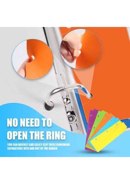 20 Adet Plastik Ayraç Klasör Ayırıcı Planlayıcı Çok Renkli (Yurt Dışından) indirimleri
