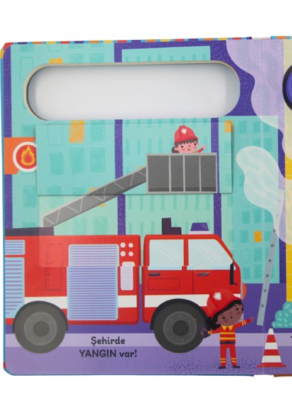 Işıklı ve Sesli Pencereli Kitabım - İtfaiyeci Olmak İstiyorum fiyatları