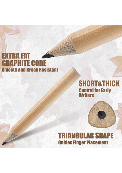 100 Adet 3.5 Inç Başlangıç Yazı Kalemi, Öğrenci Kırtasiye, Üçgen B (Yurt Dışından) modelleri