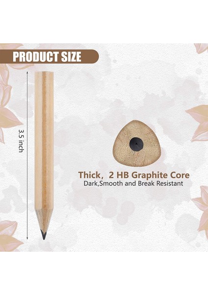 100 Adet 3.5 Inç Başlangıç Yazı Kalemi, Öğrenci Kırtasiye, Üçgen B (Yurt Dışından) fırsatları