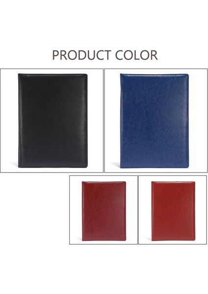 A4 Pu Padfolio Dosya Klasörü Portföy Iş Belge Tutucu, B (Yurt Dışından)