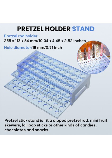 Simit Çubuk Tutucu ve 100 Adet Şeffaf Simit Çubuk Poşetleri Plastik (Yurt Dışından) fırsatları