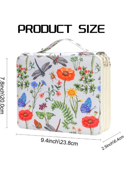 Öğrenci Veya Sanatçı Için Fermuarlı Kalemlikli Renkli Kalem Kutusu A (Yurt Dışından) modelleri