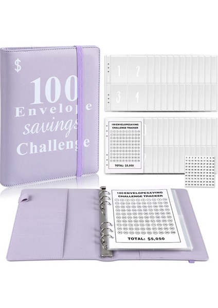 100 Zarf Para Tasarrufu Mücadelesi Klasörü, (Yurt Dışından) fırsatları