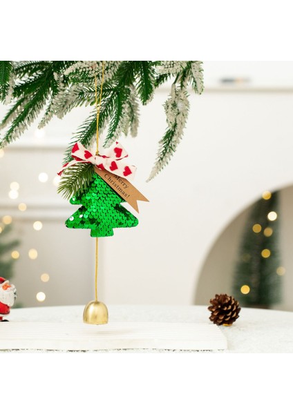 Yeni Yılbaşı Ağacı Çanları Asılı Yılbaşı Dekorasyonu Ortam Çanları (Yurt Dışından)