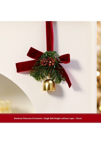 Yeni Yılbaşı Ağacı Çanları Asılı Yılbaşı Dekorasyonu Ortam Çanları (Yurt Dışından)