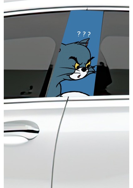 Araç Kapı Direk Kaplama Folyosu Desenli (Sağ Sol Takım) (2 Adet) - 22X50 cm fiyatları