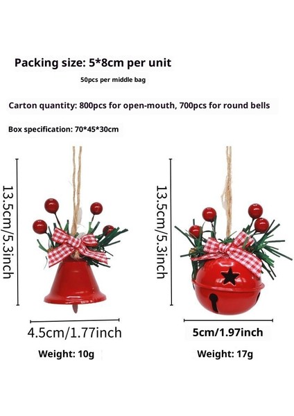 Yeni Yılbaşı Ağacı Çanları Asılı Yılbaşı Dekorasyonu Ortam Çanları (Yurt Dışından) fırsatları