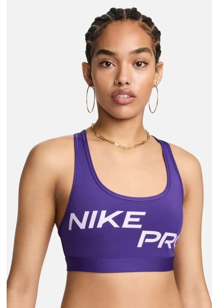 Pro Swoosh Lıght Bra Kadın Mor Spor Sütyen