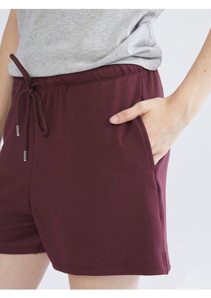 Yeni Sezon Beli Lastikli Kadın Şort modelleri