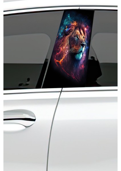 Araç Kapı Direk Kaplama Folyosu Desenli (Sağ Sol Takım) (2 Adet) - 22X50 cm fiyatları