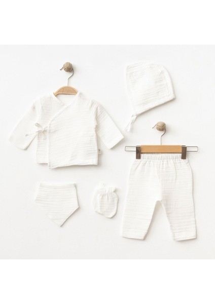 5 Parça Müslin Hastane Çıkışı