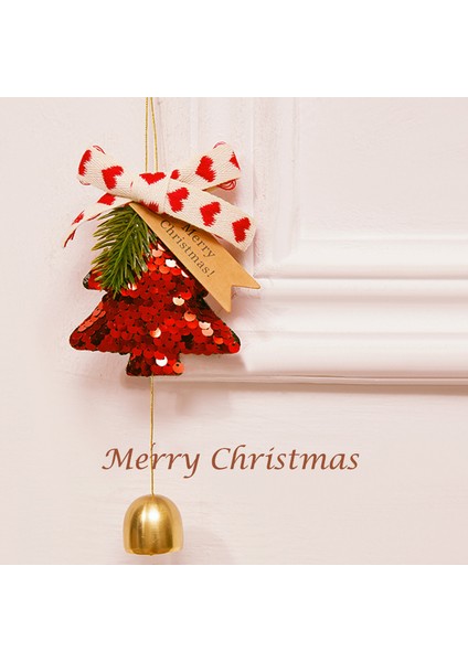 Yeni Yılbaşı Ağacı Çanları Asılı Yılbaşı Dekorasyonu Ortam Çanları (Yurt Dışından)