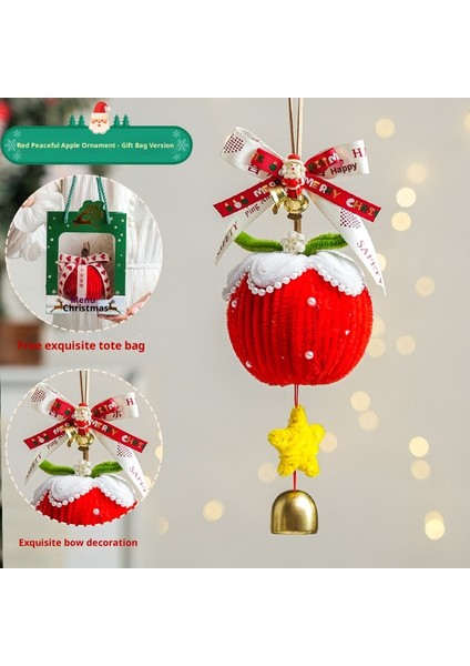 Yeni Yılbaşı Ağacı Çanları Asılı Yılbaşı Dekorasyonu Ortam Çanları (Yurt Dışından)