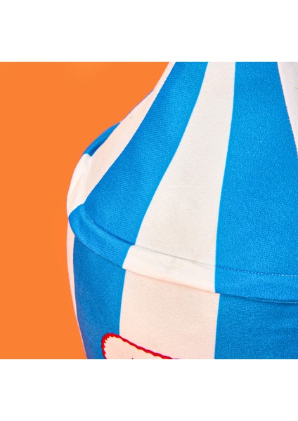 Soft Lovebox Figürlü Yastık - Beyaz / Mavi - 20X37 cm indirimleri