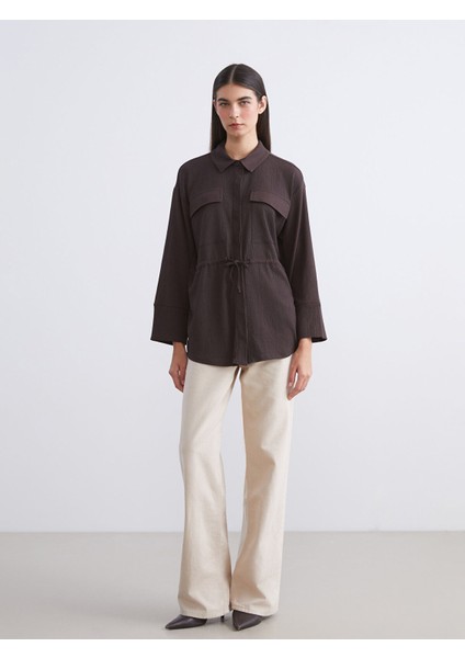 Yeni Sezon Dokulu Kadın Gömlek Tunik fiyatları