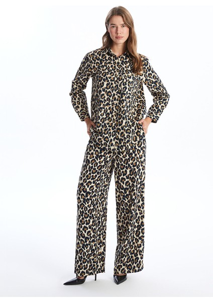 Yeni Sezon Leopar Desenli Kadın Gömlek Tunik fiyatları