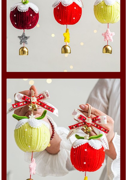 Yeni Yılbaşı Ağacı Çanları Asılı Yılbaşı Dekorasyonu Ortam Çanları (Yurt Dışından) fiyatları