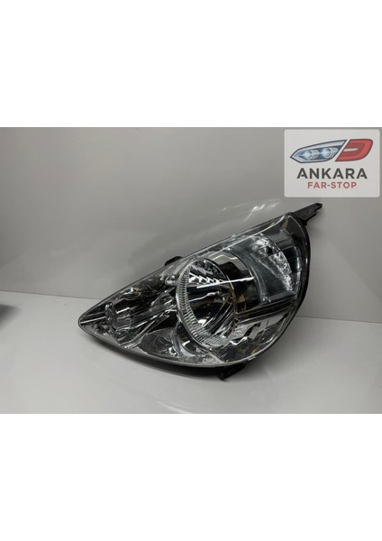 Honda Jazz 2002 - 2006 Ön Far Lambası Sol Manuel - Motorsuz (Içi Beyaz Tip - Sol) modelleri