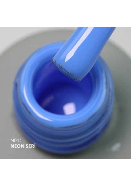 Kalıcı Oje N011 Neon Mavi 4 ml Yüksek Renk Pigmenti ile Uzun Süre Kalıcı modelleri