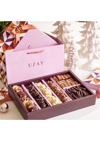 Spescıal Çikolata Lila Maya Büyük Kutu -1.000 gr