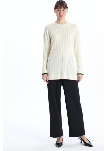 Yeni Sezon Bisiklet Yaka Kadın Triko Tunik fiyatları