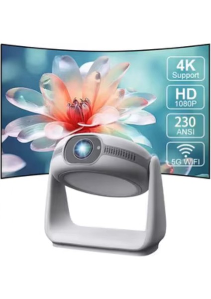 Glr K1 Android 11.0 Destekli 4K Otomatik Odaklama Projektör 150 Inç Görüntü, Ayarlanabilir Akıllı Projektör indirimleri
