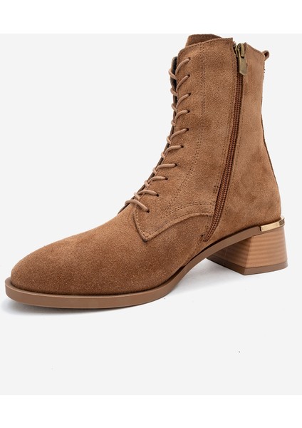 Avıa Toprak Süet Hakiki Deri Hakiki Deri Kadın Kalın Topuklu Bot fırsatları