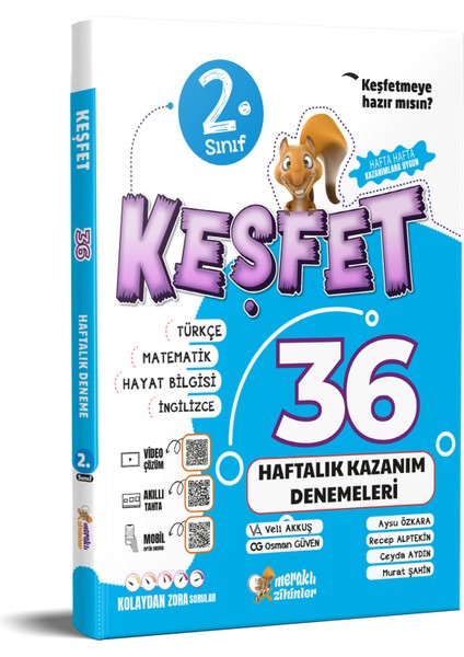 2. Sınıf 36 Haftalık Kazanım Denemeleri