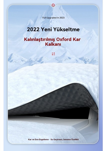 Araba Kar Örtüsü Ön Ön Cam Dondurma ve Dondurma Kar Örtüsü Kış Araba Pencere Araba Örtüsü Kış Araba Giysi Ön Camı Kumaş (Yurt Dışından) fırsatları