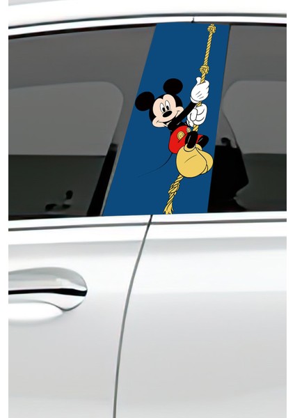 Araç Kapı Direk Kaplama Folyosu Desenli (Sağ Sol Takım) (2 Adet) - 22X50 cm fiyatları