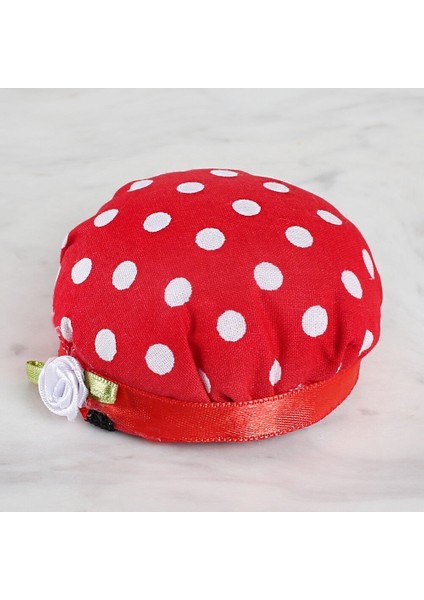 Loren Kola Takılabilir Iğnedenlik Kırmızı Puanlı