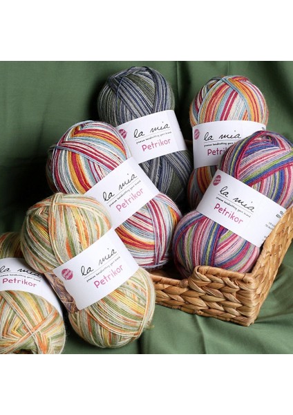 La Mia Petrikor Ebruli Çorap Ipi - L08 - 34383 modelleri