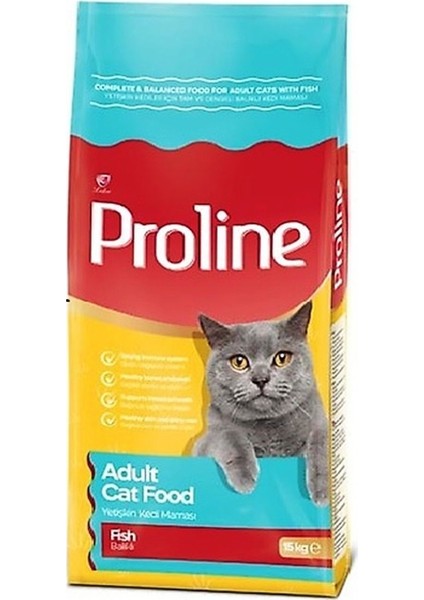 Pro Line Balıklı Yetişkin Kedi Maması 15 kg