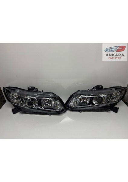 Honda Civic Fb7 2012 - 2015 Ön Far Lambası Sağ - Sol Takım Zenon Tip (Xenon Tip - 2 Far) fırsatları