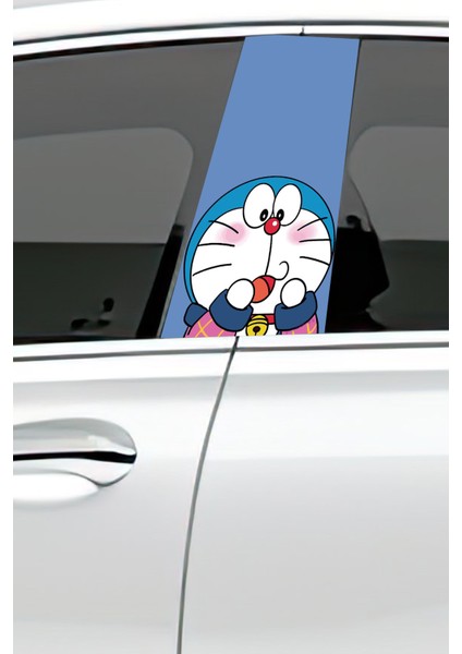 Araç Kapı Direk Kaplama Folyosu Desenli (Sağ Sol Takım) (2 Adet) - 22X50 cm fiyatları